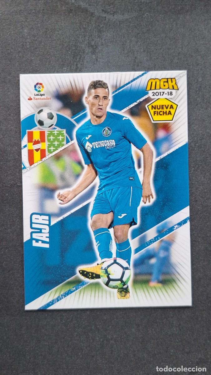 Cromos de f&uacute;tbol: L1 FAJR GETAFE C. F. 257 BIS NUEVA FICHA PANINI MEGACRACKS 2017 2018 17 18