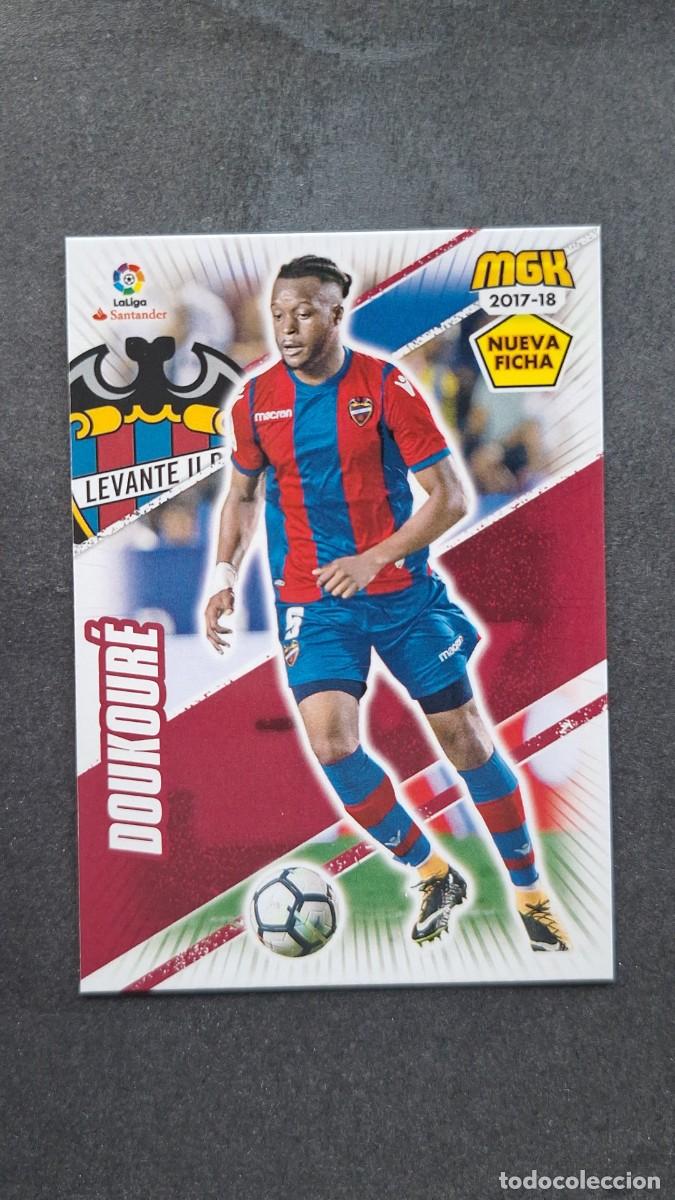 Cromos de f&uacute;tbol: L1 DOUKOURE LEVANTE U. D. 364 BIS NUEVA FICHA PANINI MEGACRACKS 2017 2018 17 18