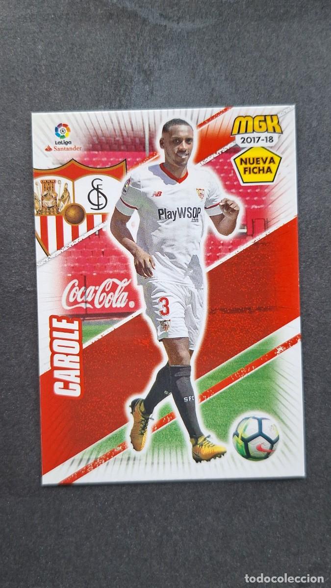 Cromos de f&uacute;tbol: L1 CAROLE SEVILLA F. C. 466 BIS NUEVA FICHA PANINI MEGACRACKS 2017 2018 17 18