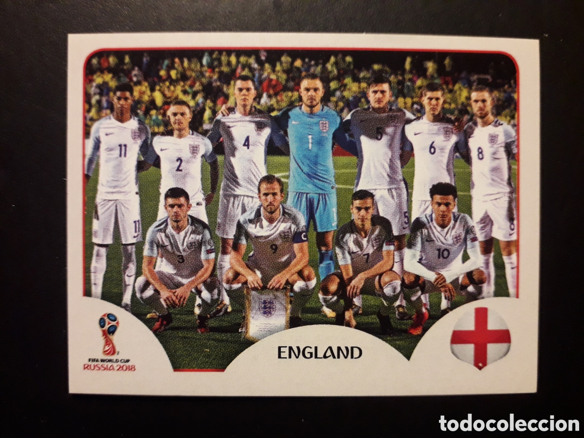 Cromos de f&uacute;tbol: EQUIPO INGLATERRA MUNDIAL F&Uacute;TBOL RUSIA RUSSIA 2018 N&deg; 573 PANINI SIN PEGAR PEDIDO M&Iacute;NIMO 3&euro;