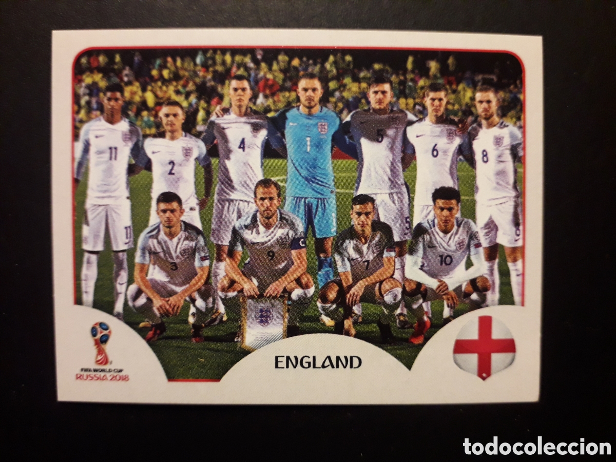 Cromos de f&uacute;tbol: EQUIPO INGLATERRA MUNDIAL F&Uacute;TBOL RUSIA RUSSIA 2018 N&deg; 573 PANINI SIN PEGAR PEDIDO M&Iacute;NIMO 3&euro;