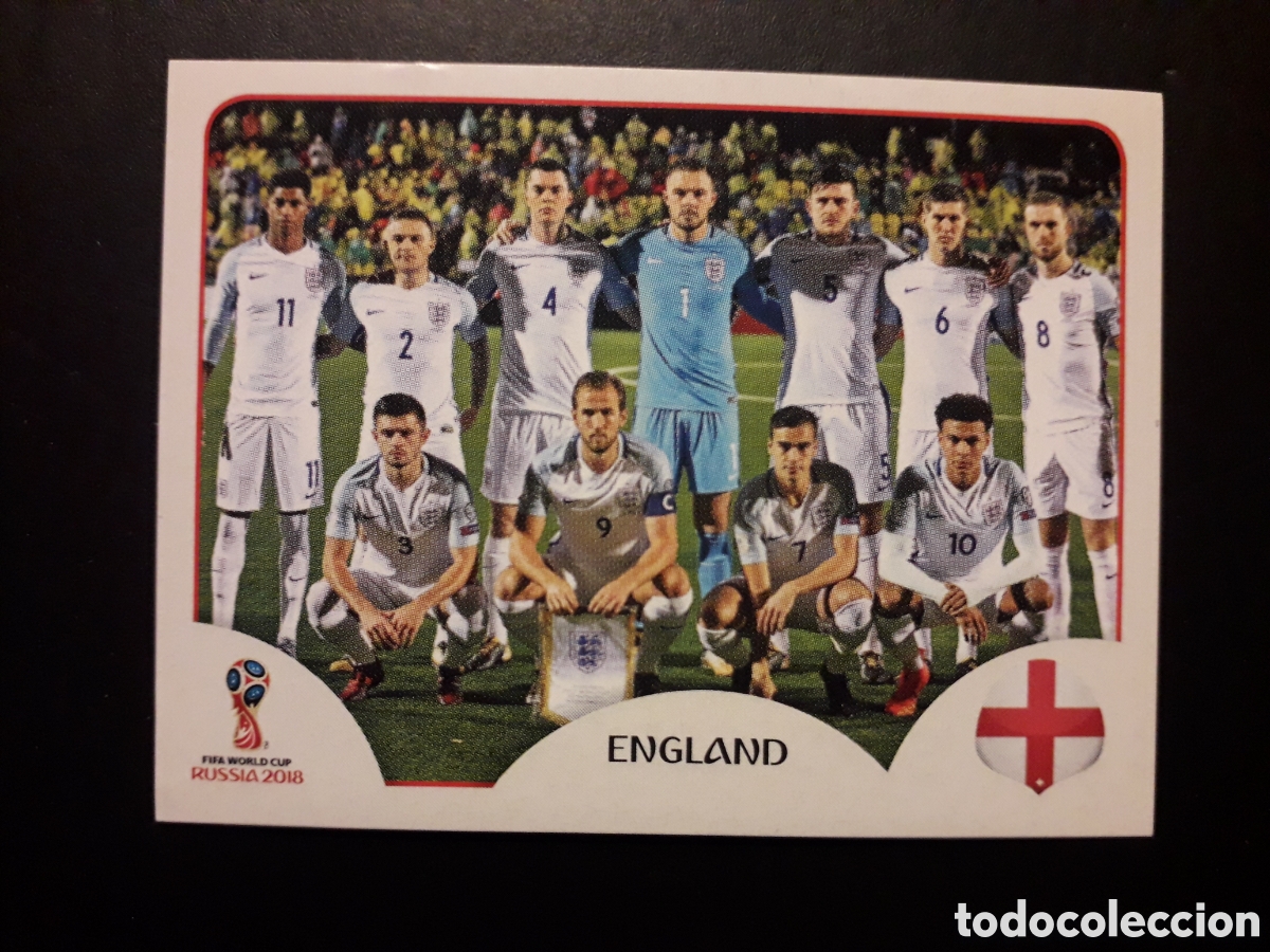 Cromos de f&uacute;tbol: EQUIPO INGLATERRA MUNDIAL F&Uacute;TBOL RUSIA RUSSIA 2018 N&deg; 573 PANINI SIN PEGAR PEDIDO M&Iacute;NIMO 3&euro;