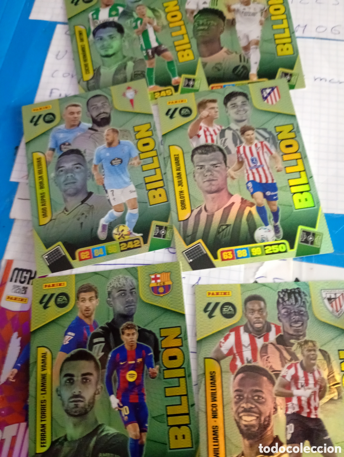 Cromos de f&uacute;tbol: 6 bill&oacute;n de adrenalyn