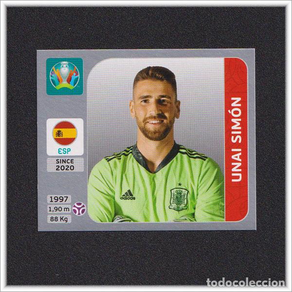 Cromos de f&uacute;tbol: PEARL EDITION UEFA EURO 2020 EUROCOPA PANINI UNAI SIMON 514 ESPA&Ntilde;A SPAIN EDICI&Oacute;N SUIZA PERLA ALBUM