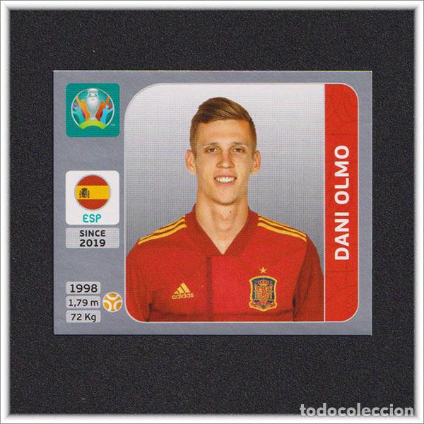 Cromos de f&uacute;tbol: PEARL EDITION UEFA EURO 2020 EUROCOPA 20 PANINI DANI OLMO 523 ESPA&Ntilde;A SPAIN EDICI&Oacute;N SUIZA PERLA ALBUM