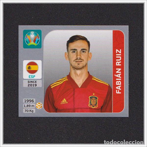 Cromos de f&uacute;tbol: PEARL EDITION UEFA EURO 2020 EUROCOPA PANINI FABIAN RUIZ 526 ESPA&Ntilde;A SPAIN EDICI&Oacute;N SUIZA PERLA ALBUM