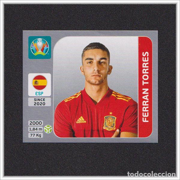 Cromos de f&uacute;tbol: PEARL EDITION UEFA EURO 2020 EUROCOPA PANINI FERRAN TORRES 533 ESPA&Ntilde;A EDICI&Oacute;N SUIZA PERLA ALBUM