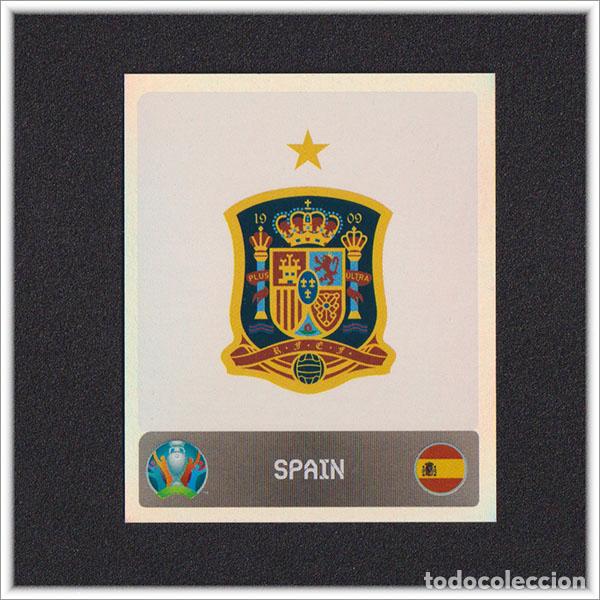 Cromos de f&uacute;tbol: PEARL EDITION UEFA EURO 2020 EUROCOPA 20 PANINI ESCUDO 513 ESPA&Ntilde;A SPAIN EDICI&Oacute;N SUIZA PERLA ALBUM