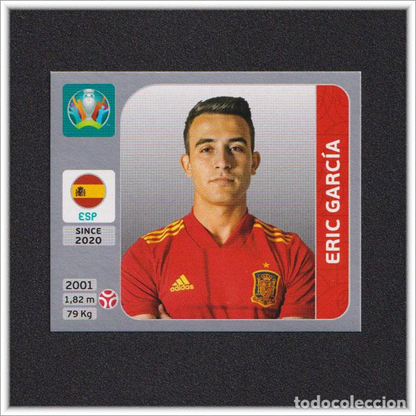 Cromos de f&uacute;tbol: PEARL EDITION UEFA EURO 2020 EUROCOPA 20 PANINI ERIC GARC&Iacute;A 518 ESPA&Ntilde;A EDICI&Oacute;N SUIZA PERLA ALBUM