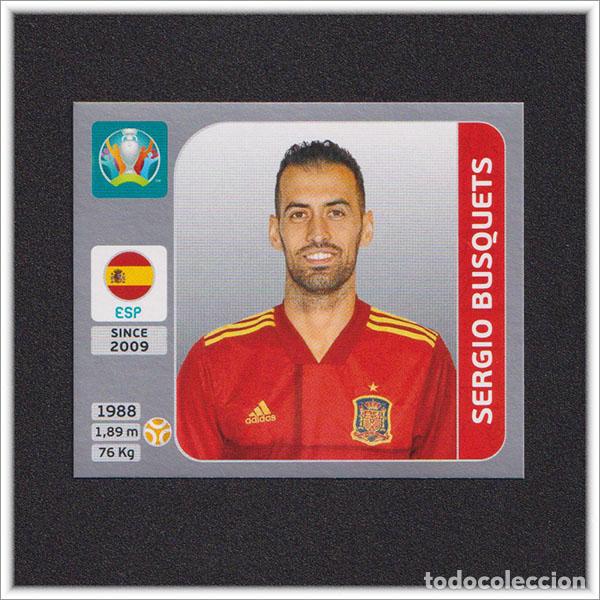 Cromos de f&uacute;tbol: PEARL EDITION UEFA EURO 2020 EUROCOPA 20 PANINI SERGIO BUSQUETS 527 ESPA&Ntilde;A EDICI&Oacute;N SUIZA PERLA ALBUM