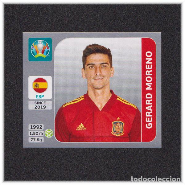 Cromos de f&uacute;tbol: PEARL EDITION UEFA EURO 2020 EUROCOPA 20 PANINI GERARD MORENO 531 ESPA&Ntilde;A EDICI&Oacute;N SUIZA PERLA ALBUM