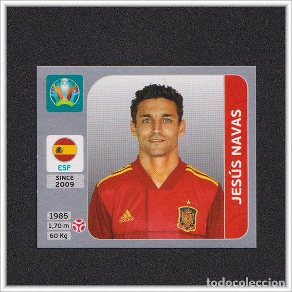 Cromos de f&uacute;tbol: PEARL EDITION UEFA EURO 2020 EUROCOPA 20 PANINI JESUS NAVAS 519 ESPA&Ntilde;A EDICI&Oacute;N SUIZA PERLA ALBUM