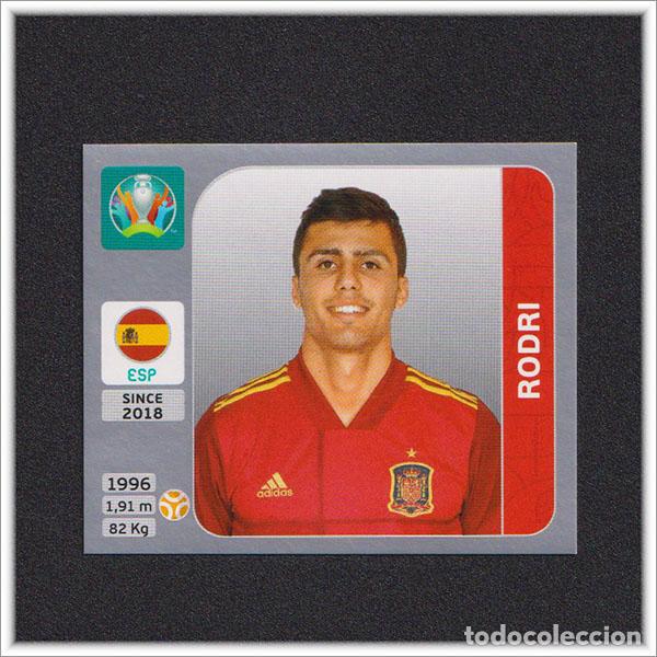 Cromos de f&uacute;tbol: PEARL EDITION UEFA EURO 2020 EUROCOPA 20 PANINI RODRI RODRIGO 525 ESPA&Ntilde;A EDICI&Oacute;N SUIZA PERLA ALBUM