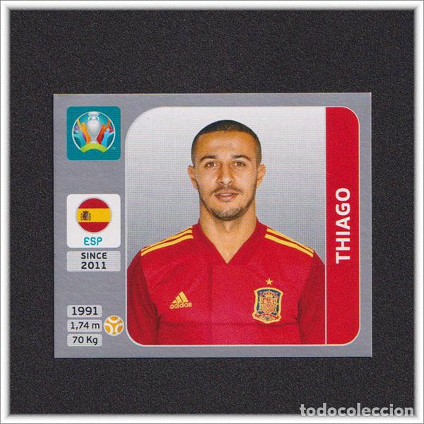 Cromos de f&uacute;tbol: PEARL EDITION UEFA EURO 2020 EUROCOPA 20 PANINI THIAGO 528 ESPA&Ntilde;A SPAIN EDICI&Oacute;N SUIZA PERLA ALBUM