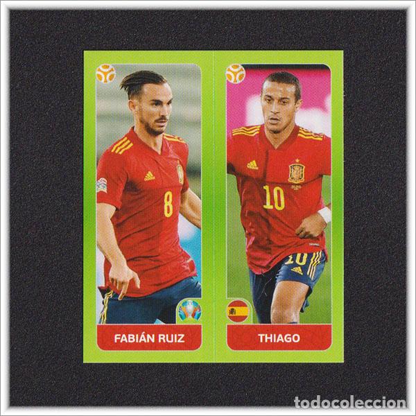 Cromos de f&uacute;tbol: PEARL EDITION UEFA EURO 2020 EUROCOPA 20 PANINI THIAGO FABIAN RUIZ 537 ESPA&Ntilde;A EDICI&Oacute;N PERLA ALBUM