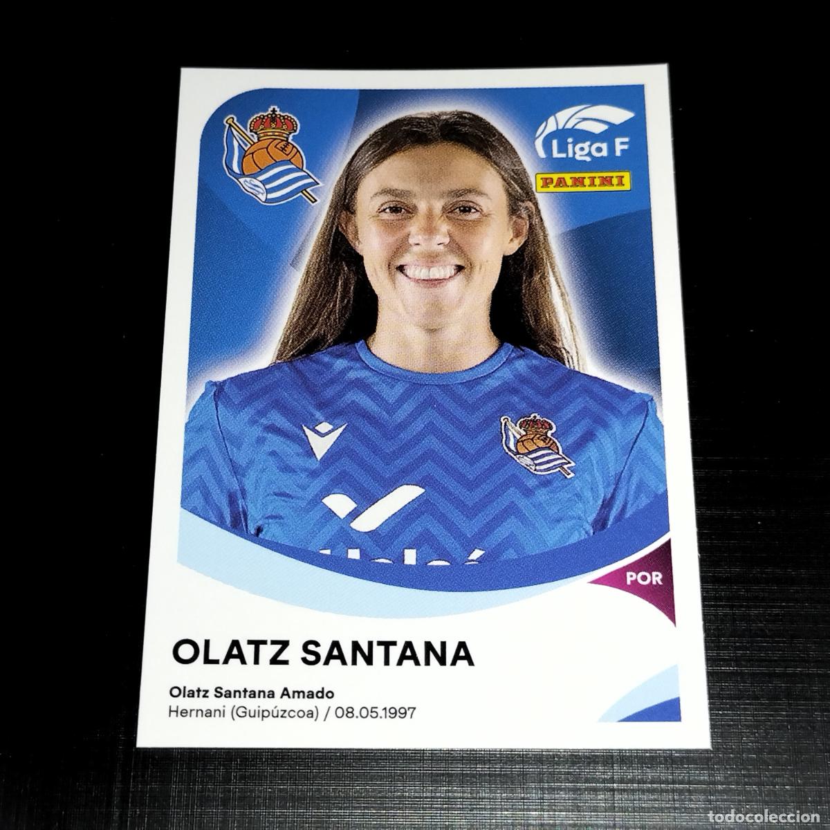 Cromos de f&uacute;tbol: 265 OLATZ SANTANA REAL SOCIEDAD CROMOS LIGA F FEMENINA PANINI 2024 2025 24 25