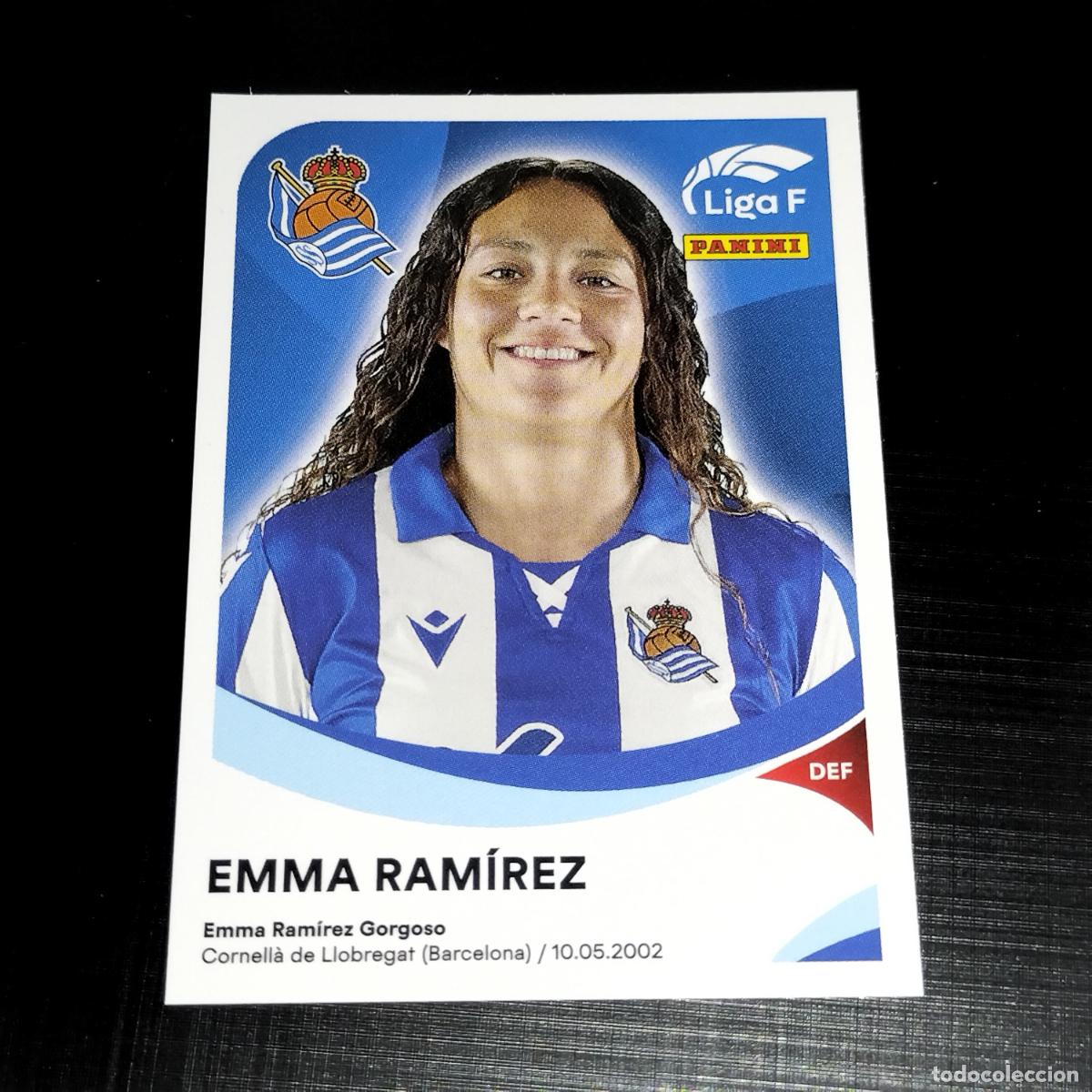Cromos de f&uacute;tbol: 266 EMMA RAMIREZ REAL SOCIEDAD CROMOS LIGA F FEMENINA PANINI 2024 2025 24 25