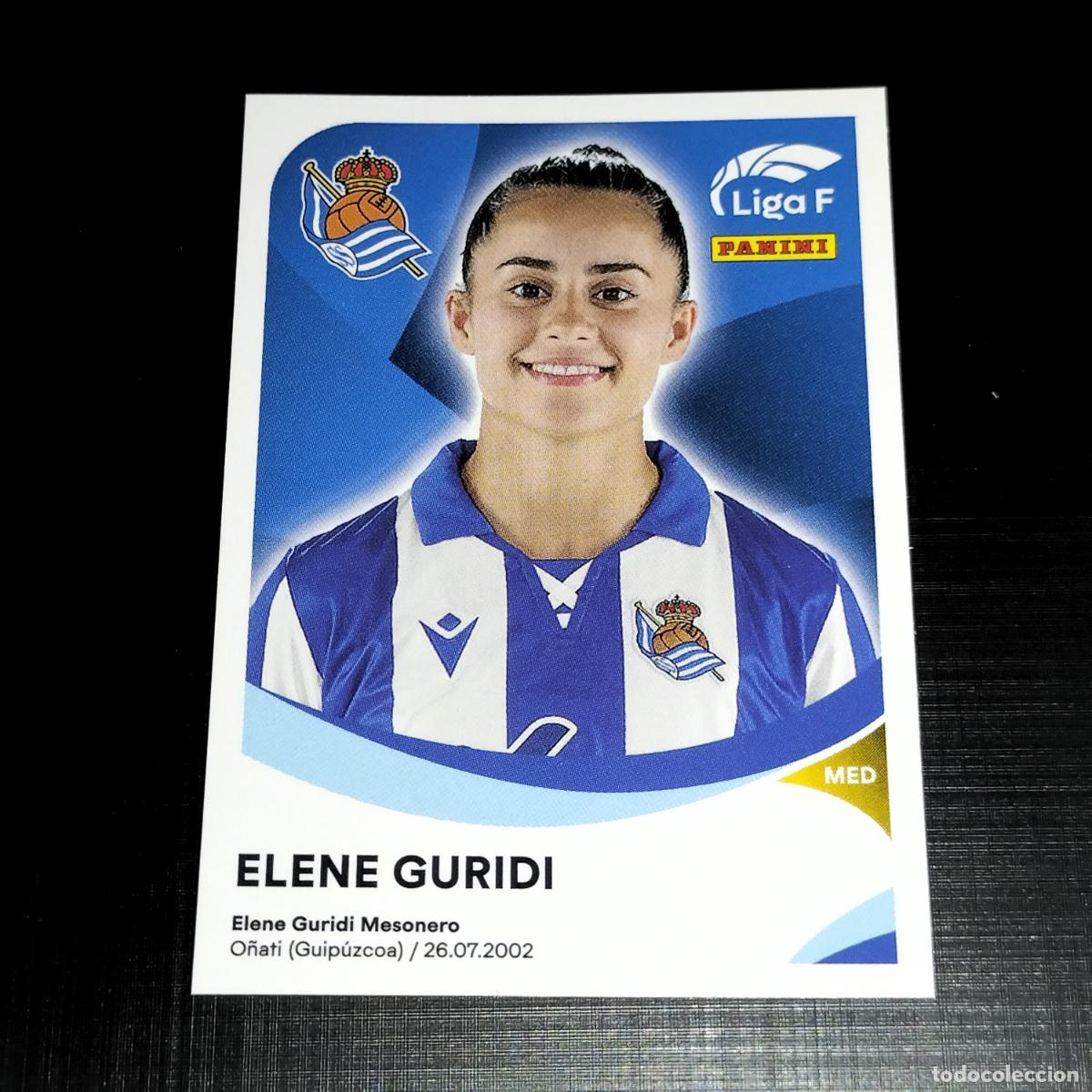 Cromos de f&uacute;tbol: 272 ELENE GURIDI REAL SOCIEDAD CROMOS LIGA F FEMENINA PANINI 2024 2025 24 25