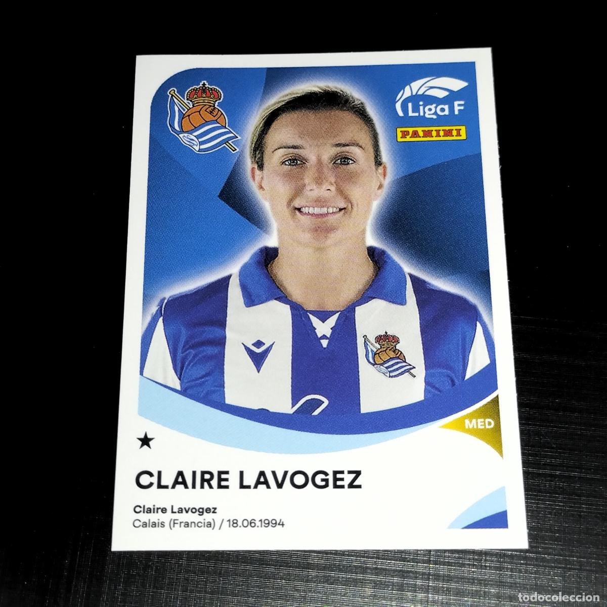 Cromos de f&uacute;tbol: 273 CLAIRE LAVOGEZ REAL SOCIEDAD CROMOS LIGA F FEMENINA PANINI 2024 2025 24 25