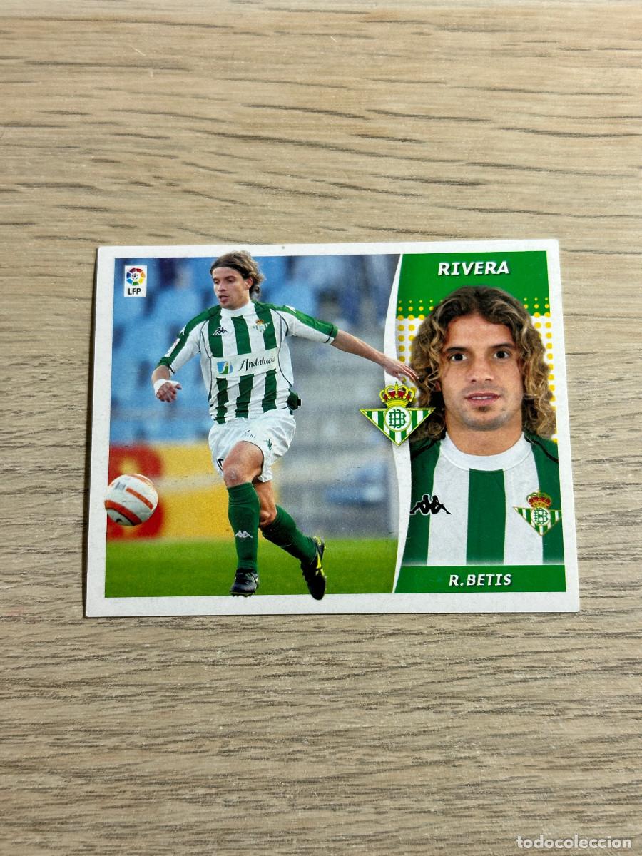 Football Stickers: RIVERA BETIS COLECCIONES ESTE LIGA 2006 2007 06 07 SIN PEGAR NUNCA PEGADO