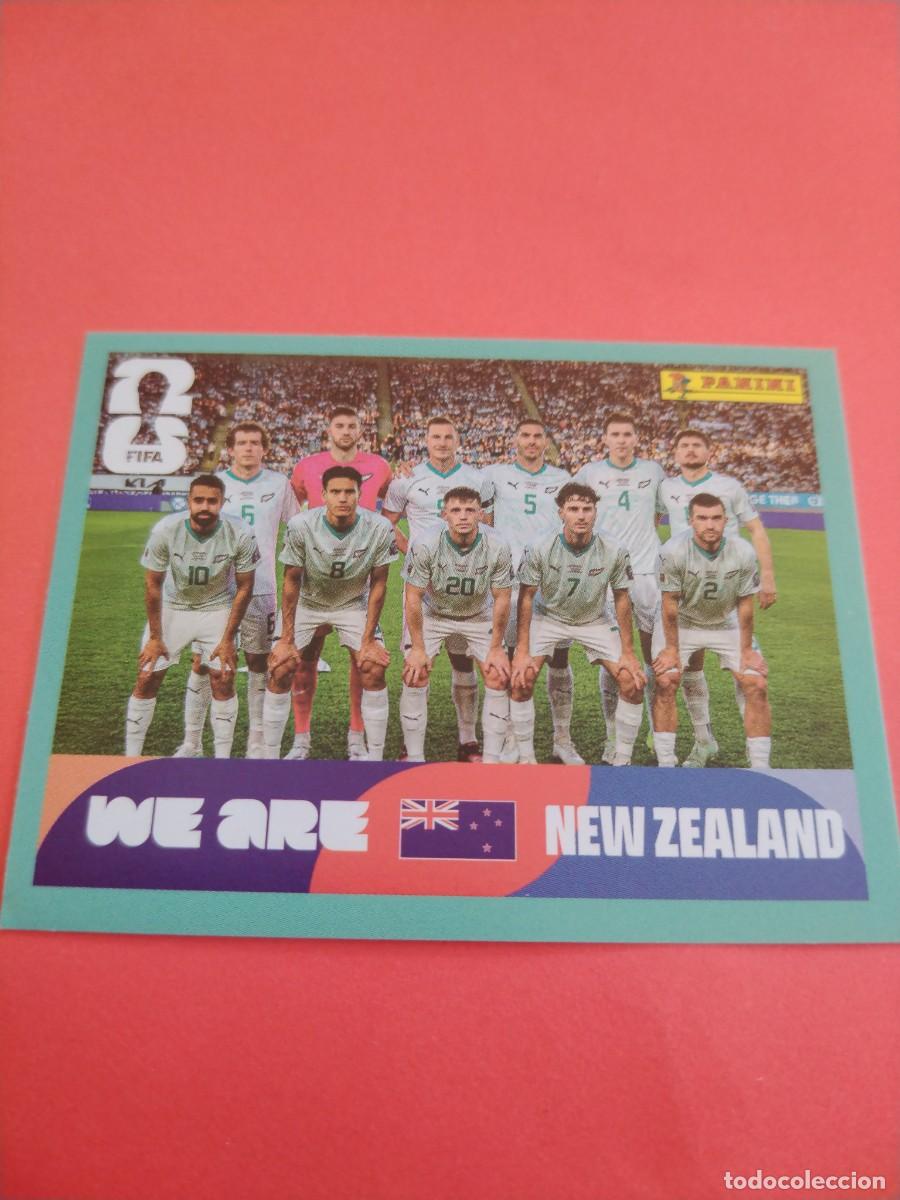 Football Stickers: CROMO MUNDIAL 2026 - NUEVA ZELANDA NZL 13