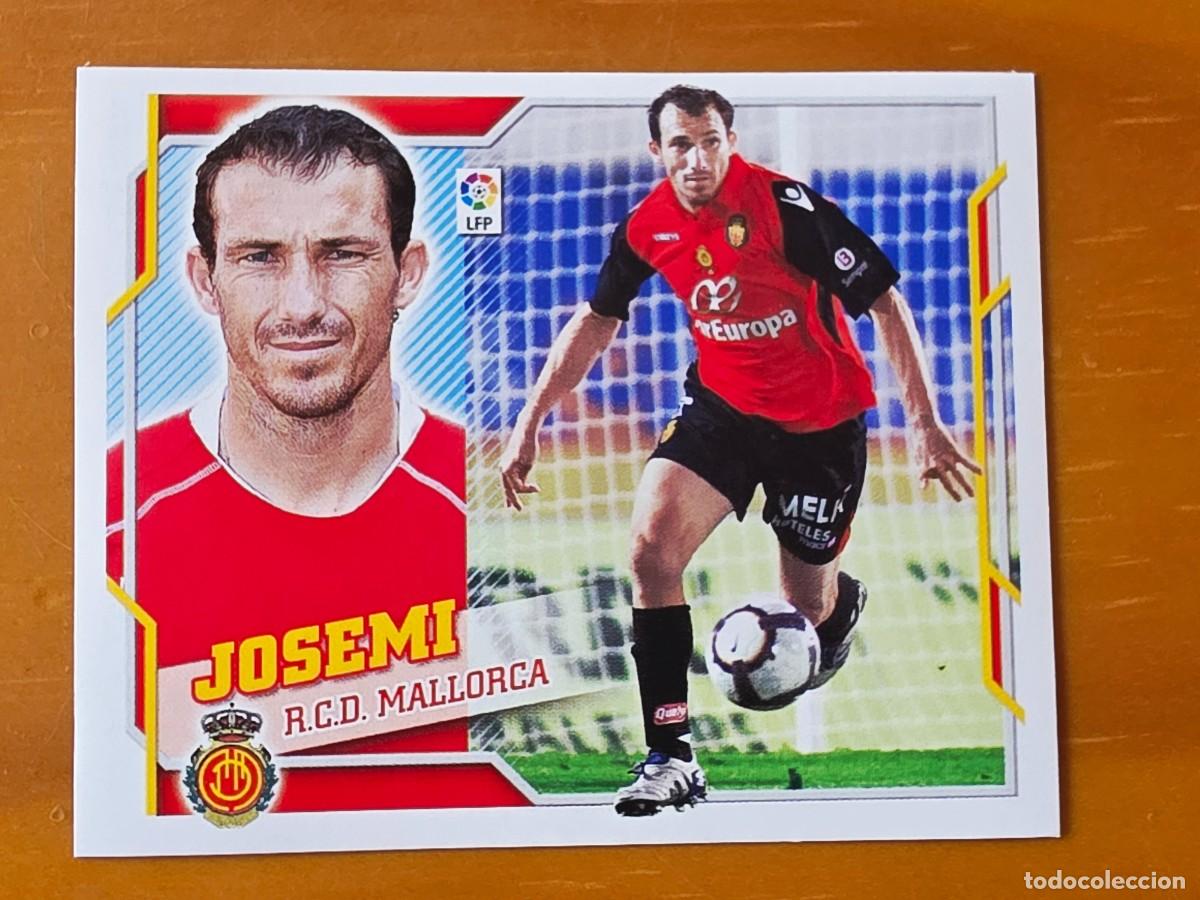 Cromos de f&uacute;tbol: 3 Josemi, Baja, RCD Mallorca, Panini Ediciones Liga Este 2010 2011 10 11