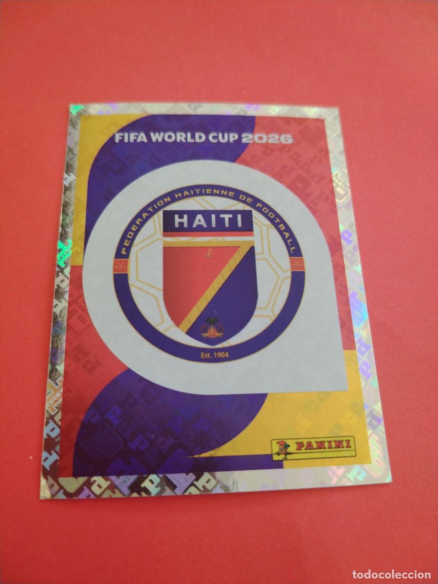Cromos de f&uacute;tbol: CROMO MUNDIAL 2026 - HAITI HAI 1