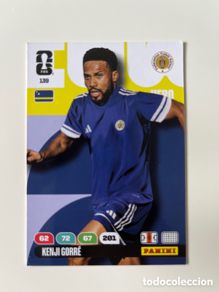 Cromos de f&uacute;tbol: Kenji Gorre 139 adrenalyn