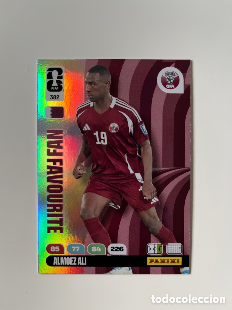 Cromos de f&uacute;tbol: Almoez Ali 382 adrenalyn