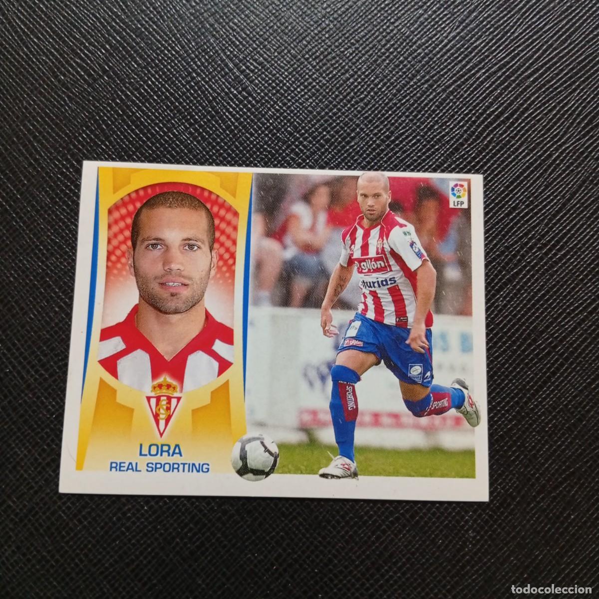 Cromos de f&uacute;tbol: LORA SPORTING GIJON ESTE 2009 2010 CROMO FUTBOL 09 10 - SIN PEGAR - A134 PG46 COLOCA