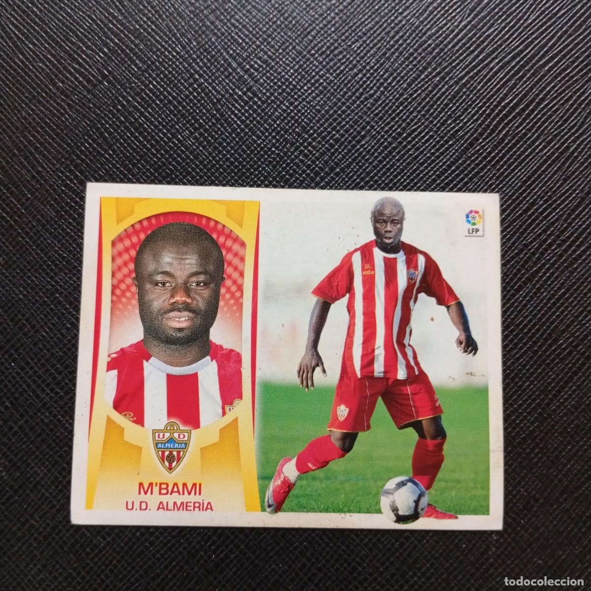 Cromos de f&uacute;tbol: MBAMI ALMERIA ESTE 2009 2010 CROMO FUTBOL 09 10 - SIN PEGAR - A134 PG46 FICHAJE 59 BIS