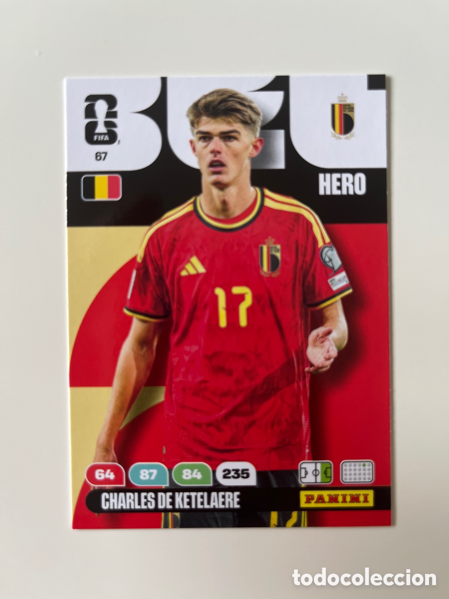 Cromos de f&uacute;tbol: Charles de ketelaere 67 adrenalyn