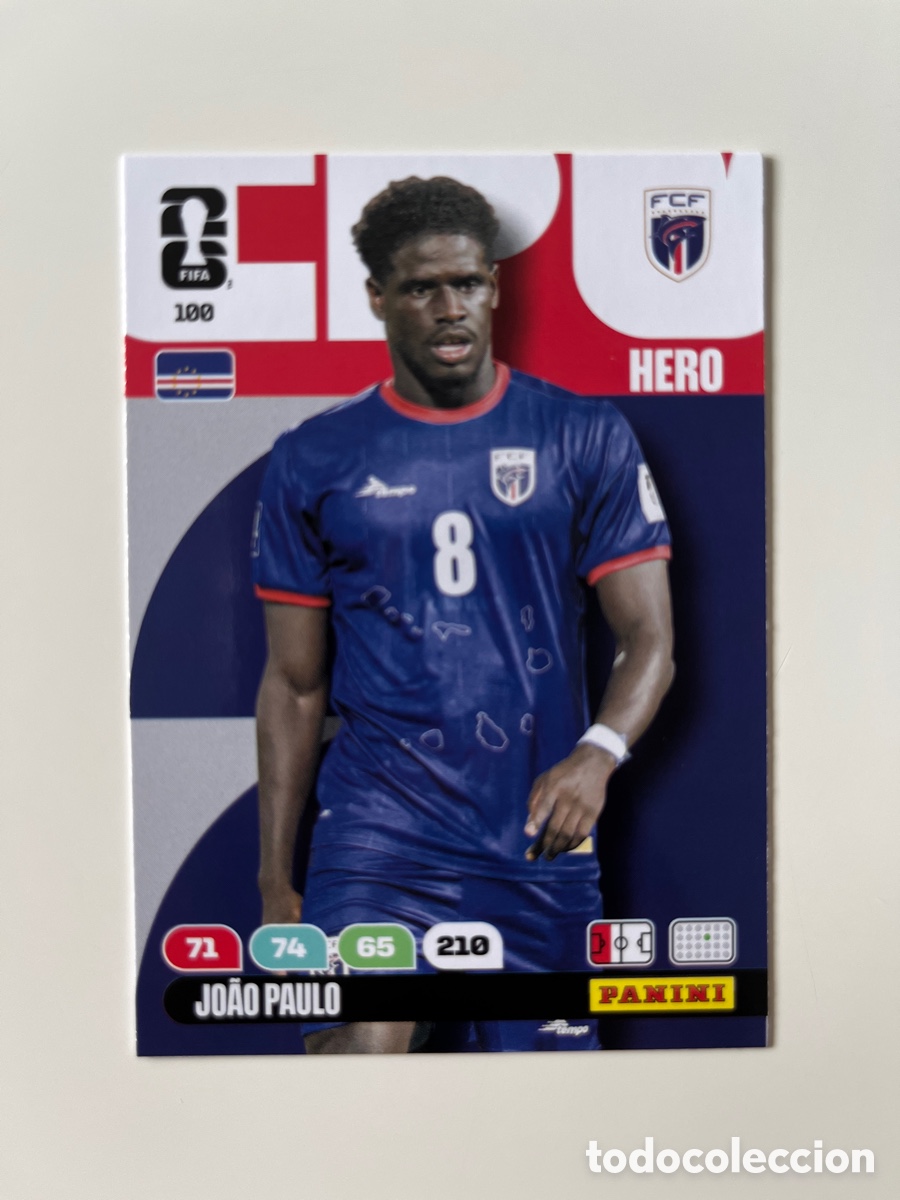 Cromos de f&uacute;tbol: Joao Paulo 100 adrenalyn