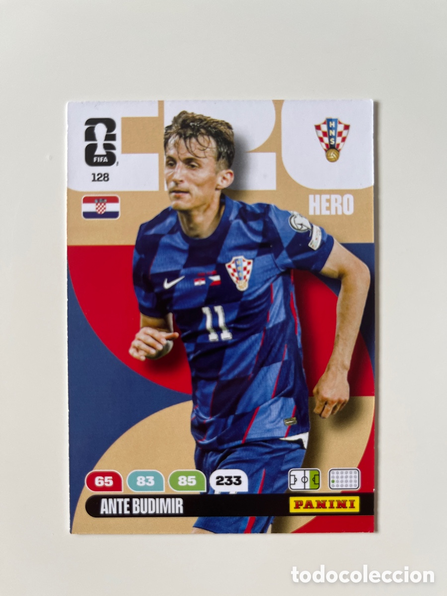 Cromos de f&uacute;tbol: Ante Budimir 128 adrenalyn