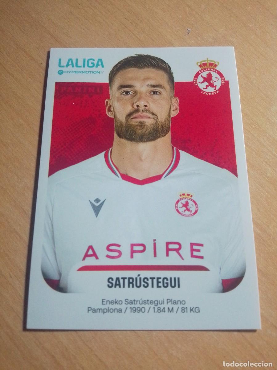 Cromos de f&uacute;tbol: 160 A SATRUSTEGUI CULTURAL LEONESA 2&ordf; DIVISION HYPERMOTION 25 26 PANINI 2025 2026 NUEVO