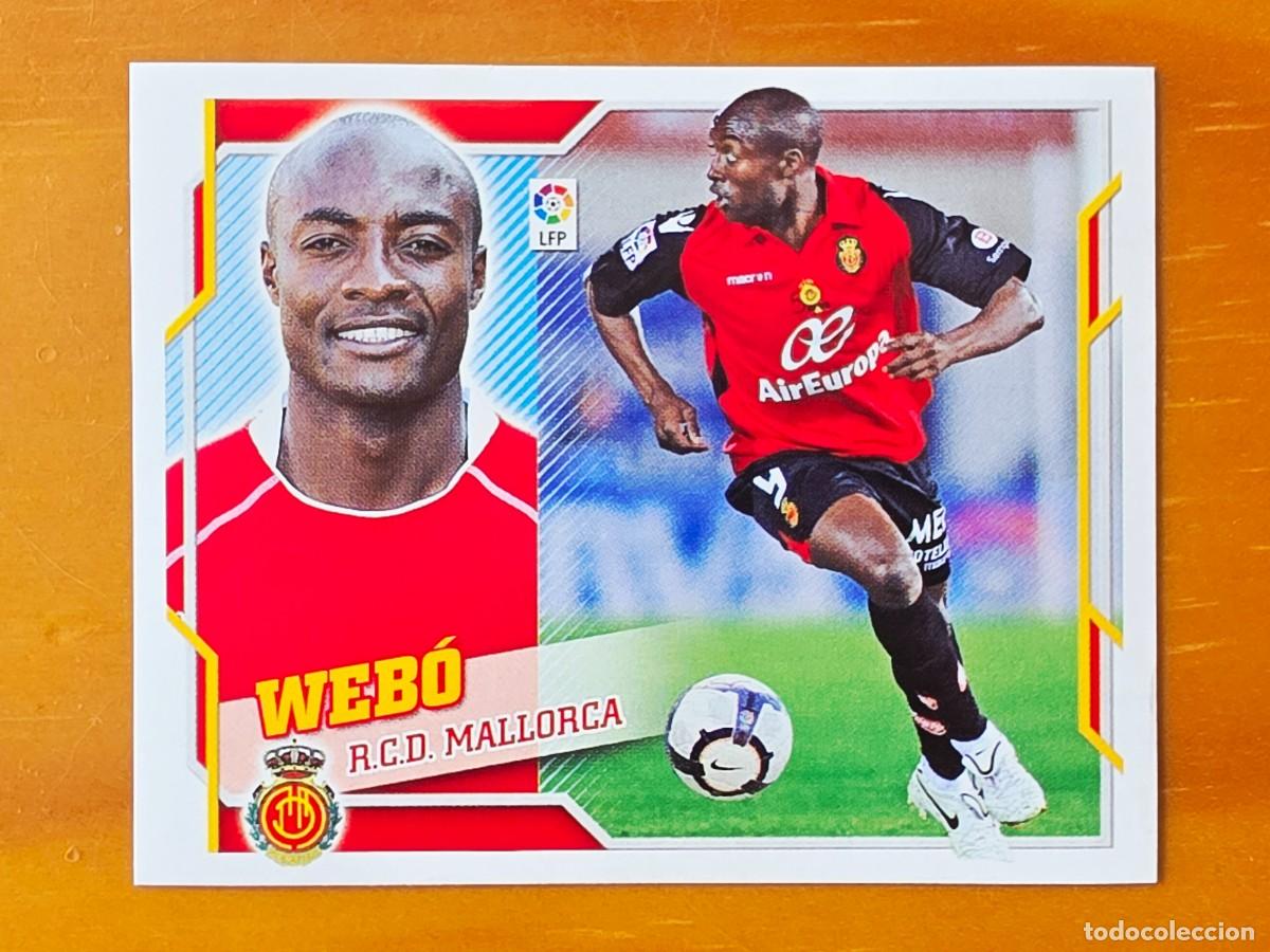 Cromos de f&uacute;tbol: 16 Web&oacute;, RCD Mallorca, Panini Ediciones Liga Este 2010 2011 10 11