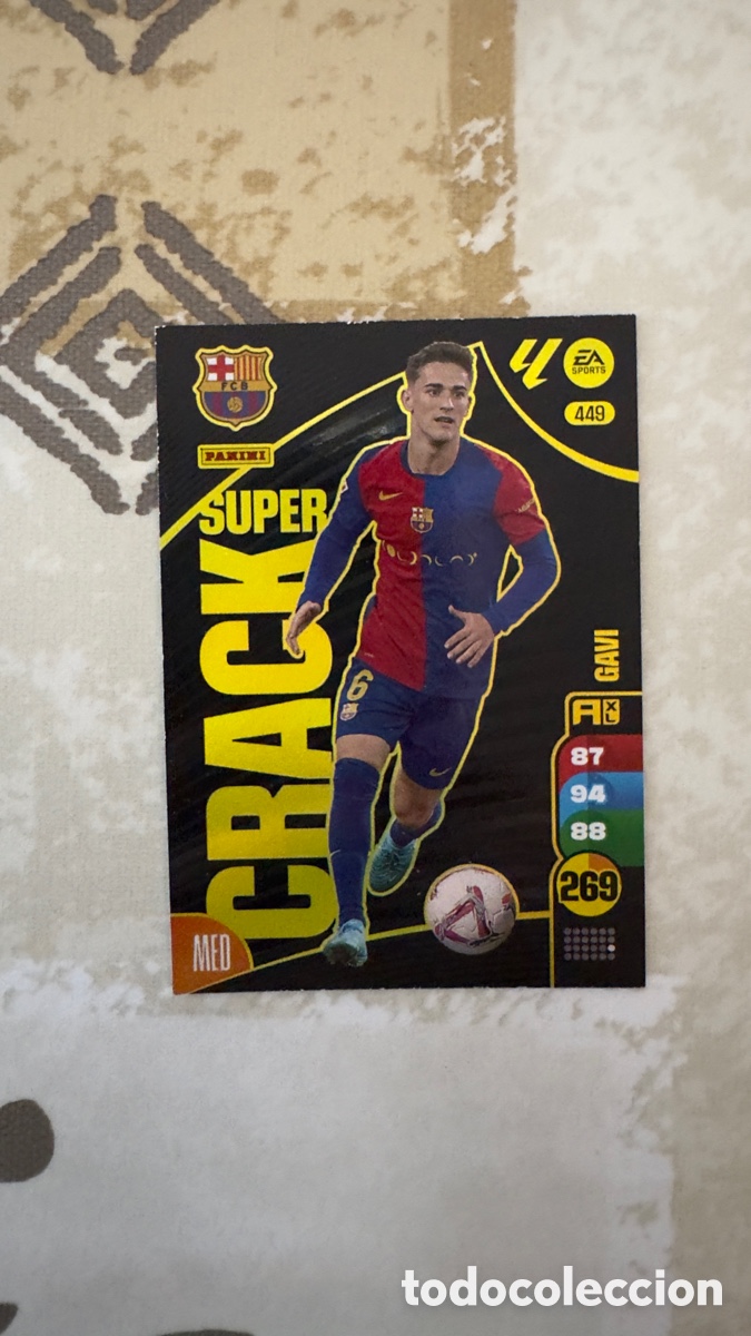 Cromos de f&uacute;tbol: Lote L026: Cromos de futbol Adrenalyn XL 24/25 FC Barcelona
