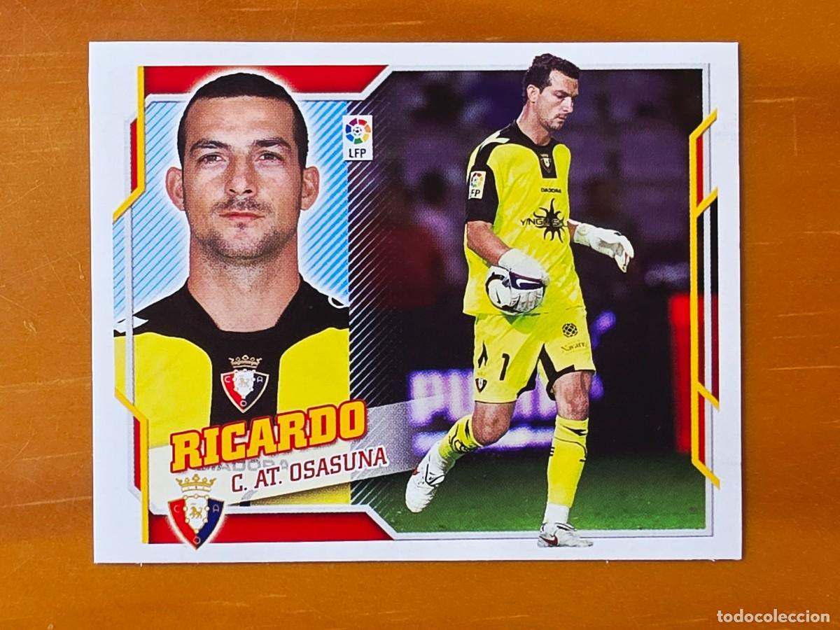 Cromos de f&uacute;tbol: 1 Ricardo L&oacute;pez, CA Osasuna, Panini Ediciones Liga Este 2010 2011 10 11