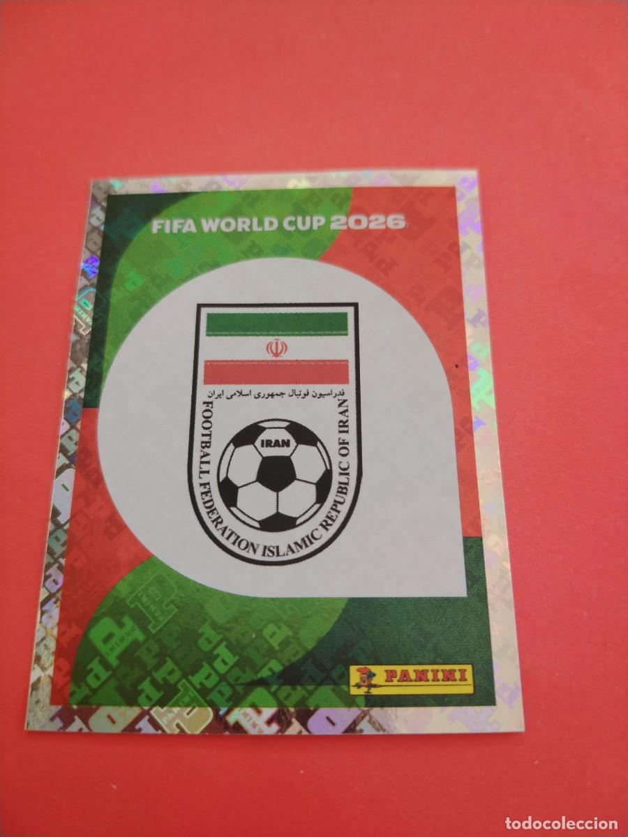 Cromos de f&uacute;tbol: CROMO MUNDIAL 2026 - IRAN IRN 1