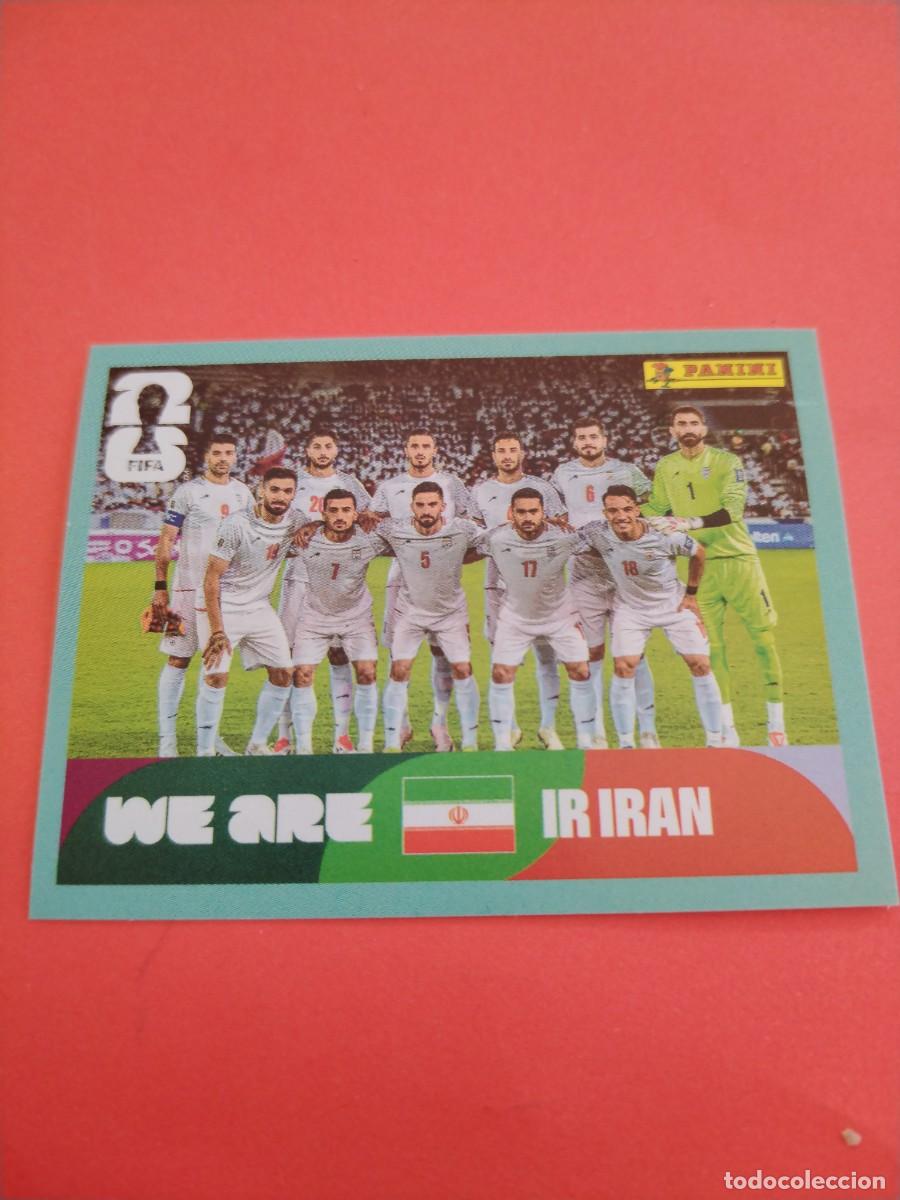 Cromos de f&uacute;tbol: CROMO MUNDIAL 2026 - IRAN IRN 13
