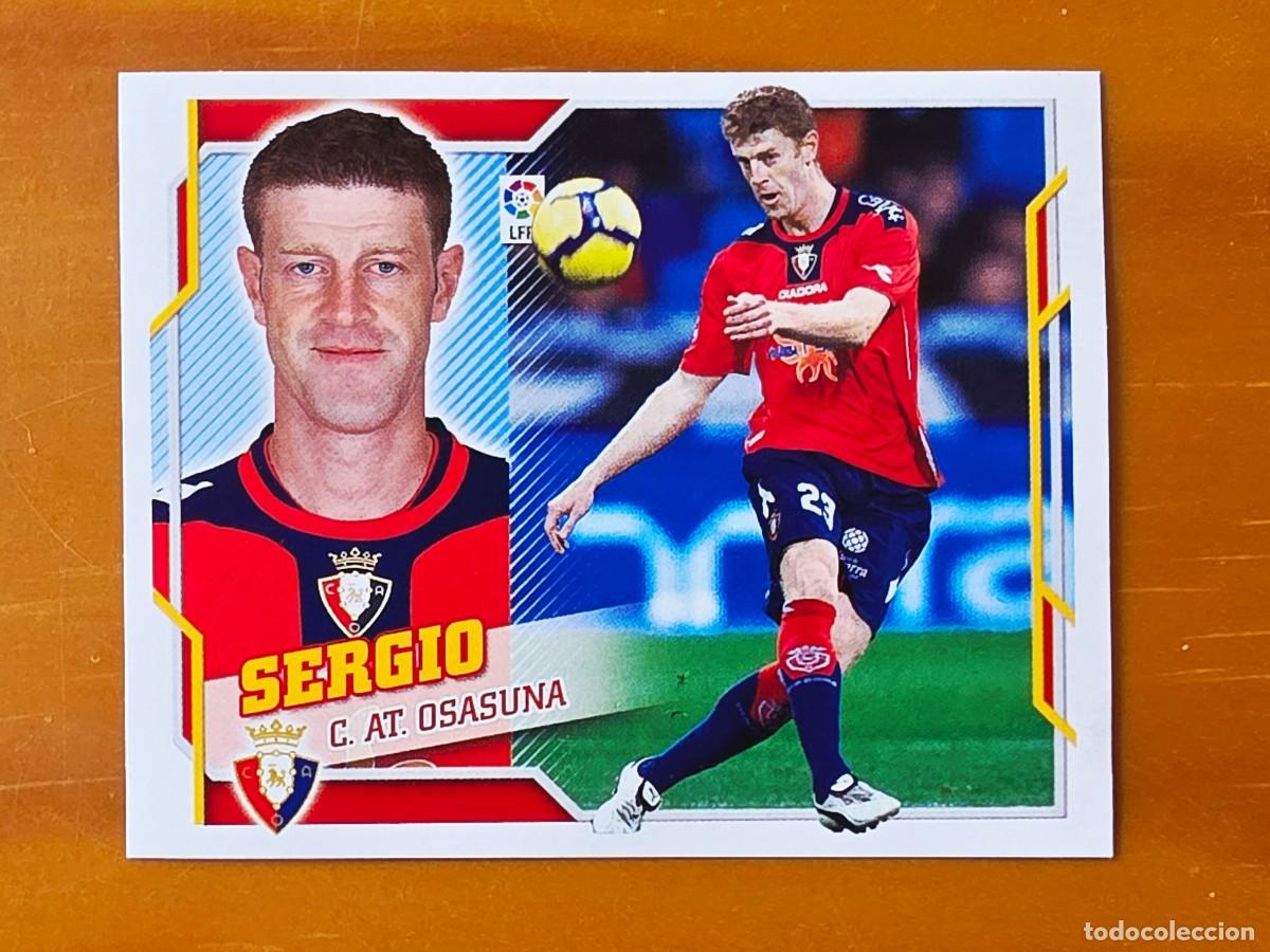 Cromos de f&uacute;tbol: 5 Sergio, CA Osasuna, Panini Ediciones Liga Este 2010 2011 10 11