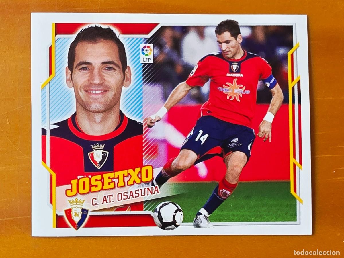Cromos de f&uacute;tbol: 6 A Josetxo, CA Osasuna, Panini Ediciones Liga Este 2010 2011 10 11