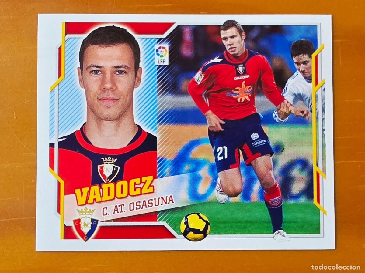 Cromos de f&uacute;tbol: 8 B Vadocz, CA Osasuna, Panini Ediciones Liga Este 2010 2011 10 11