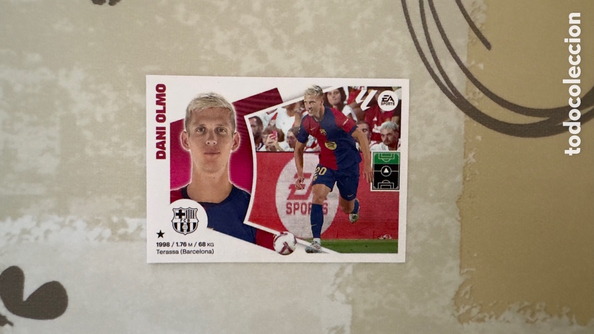 Cromos de f&uacute;tbol: Lote L029: Cromo de futbol Colecciones Liga este 24/25 FC Barcelona