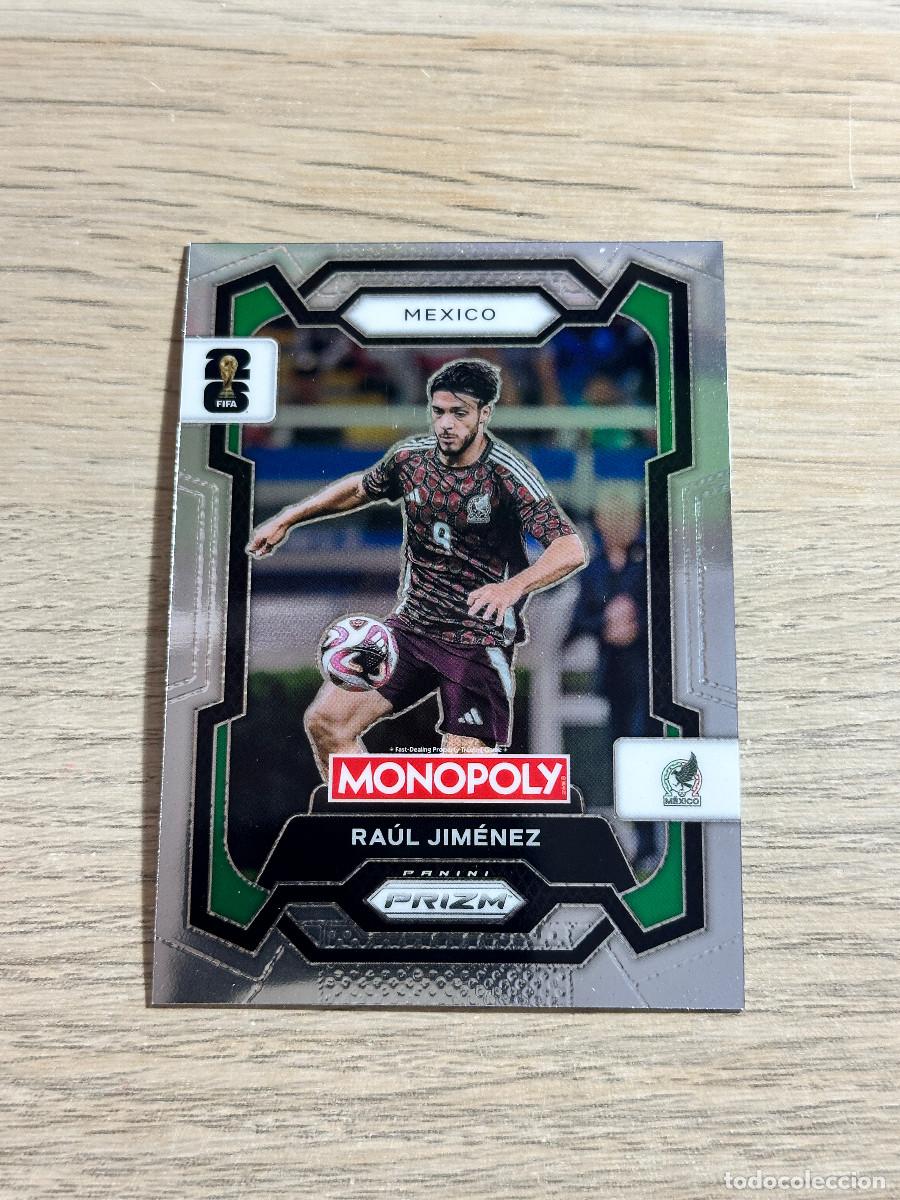 Fu&szlig;ball-Sticker: RAUL JIMENEZ 58 MEXICO WORLD CUP 2026 PANINI PRIZM MONOPOLY