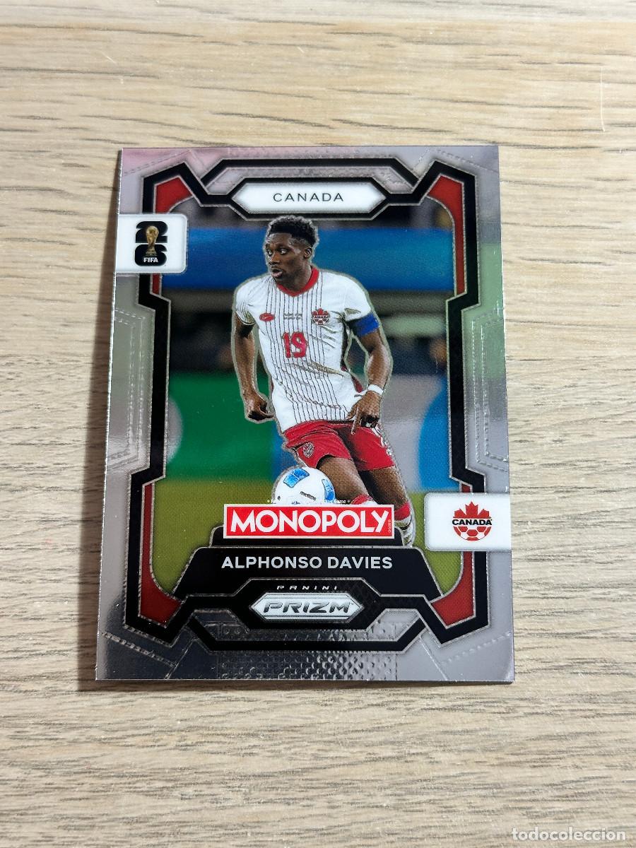 Fu&szlig;ball-Sticker: ALPHONSO DAVIES 78 CANADA WORLD CUP 2026 PANINI PRIZM MONOPOLY
