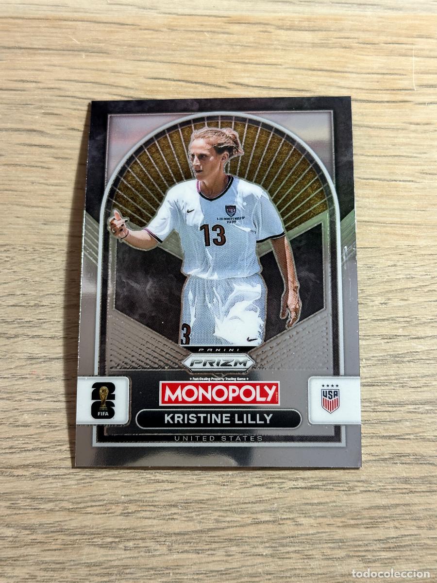 Fu&szlig;ball-Sticker: KRISTINE LILLY 87 USA WORLD CUP 2026 PANINI PRIZM MONOPOLY