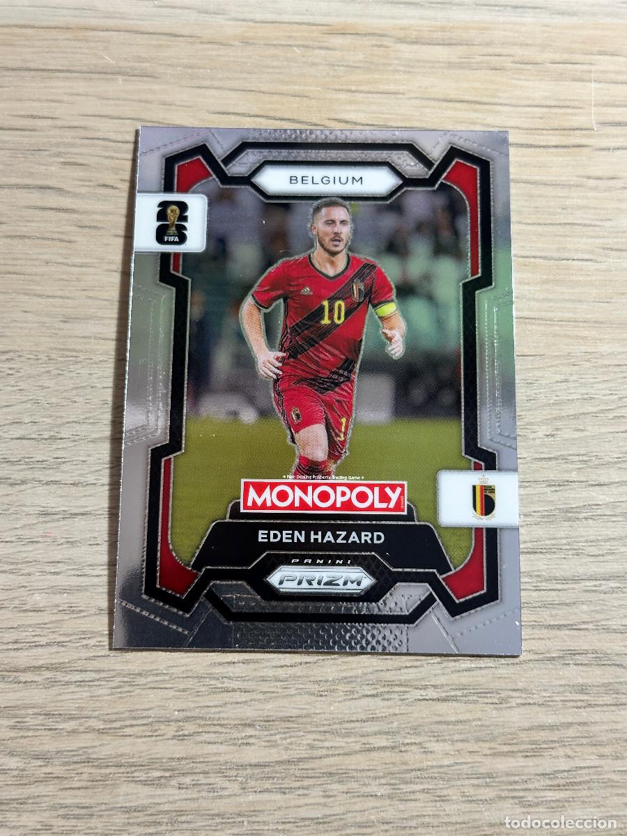 Fu&szlig;ball-Sticker: EDEN HAZARD 66 BELGICA WORLD CUP 2026 PANINI PRIZM MONOPOLY