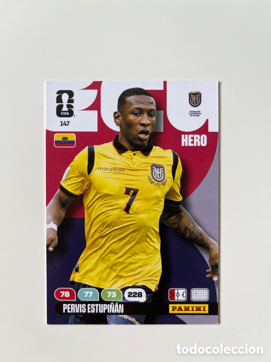 Cromos de f&uacute;tbol: Pervis estupi&ntilde;an 147 adrenalyn