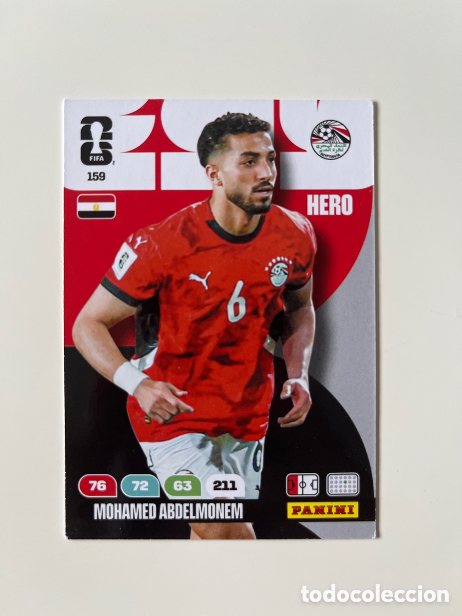 Cromos de f&uacute;tbol: Mohamed abdelmonem 159 adrenalyn